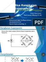 Analisis Rangkaian Superposisi