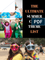 Ultimate Summer Camp Theme List