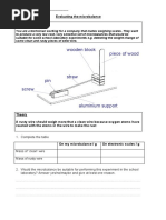 Building and Calibrating a Spring Balance | PDF | Weighing Scale | Weight