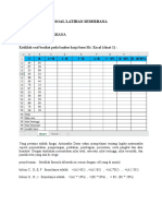 Soal Latihan Excel - Pasis