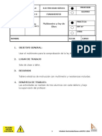 Guía Ley de Ohm PDF