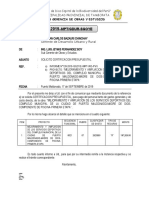 Informe - 2019 Certificacion Presupuestal