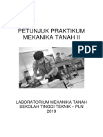 Modul Praktikum Mekanika Tanah II-1 PDF