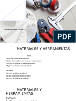 Materiales y Herramientas 1º Eso A