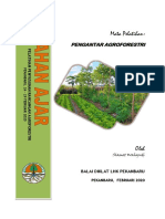 Banjar - Pengantar Agroforestri PDF