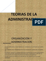 diapositivas teorias organizacionales