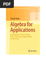 Algebra For Applications - Cryptography, Secret Sharing, Error-Correcting, Fingerprinting, Compression PDF