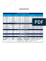 Calendario de Rotacion PDF
