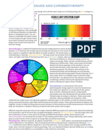 Colour Waves and Chromotherapy