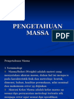 Pengetahuan Massa