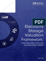 IRENA Storage Valuation 2020 PDF