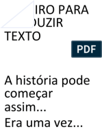 Roteiro para Produzir Texto