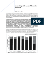 Acondicionamiento Específico para Atletas de Deportes Anaeróbicos