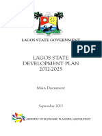 Lagos State Development Plan 2012 2025 PDF