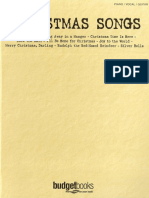 Christmas Songs (Budget Books) - 2002