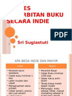 Proses Penerbitan Buku Secara Indie