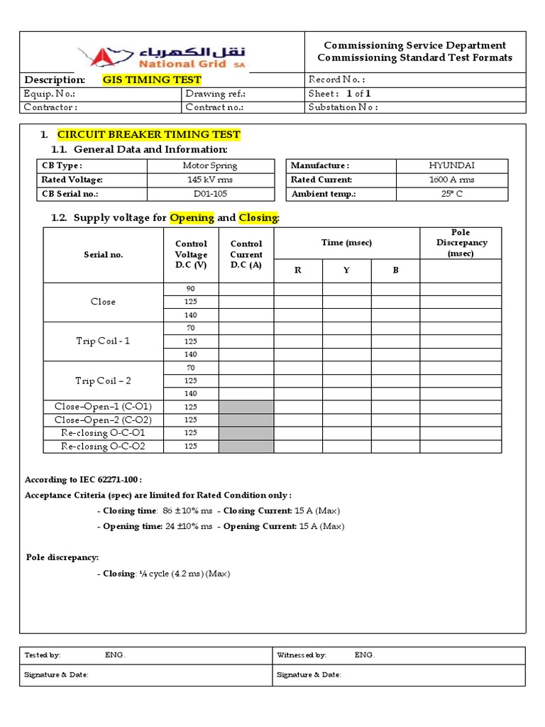 Gis Cb Timing Electronics Electrical Equipment
