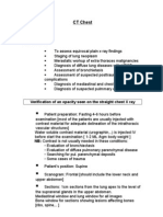 CT Chest: Indications