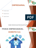 Feria Empresarial Domotic S, A