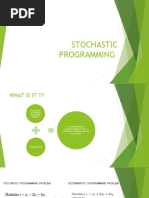 Stochastic Programming