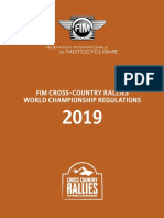 65.800.01 en 2019 FIM Cross-Country Rallies World Championship Regulations