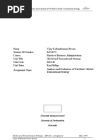 Download Global and Transnational Strategy Walmart Full Report 1 by scamp1278 SN45159015 doc pdf