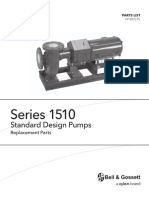 B&G 1510 Standard Design Parts List