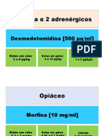 Agonistas α2 e anestésicos