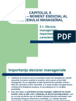 Management_CAP II Decizia