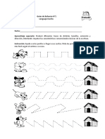 Guias de Grafomotricidad Marzo N°1 Semana PDF