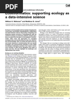 Ecoinformatics, Supporting Ecology As A Data-Intensive Science