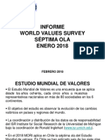 Encuesta Mundial de Valores Chile 2018 PDF