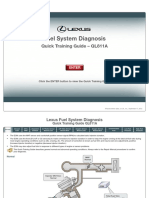 Toyota Training - FUEL SYSTEM DIAGNOSIS (L-TR-QL-811A-D)