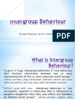 Pertemuan 6 Dan 7 Intergroup Behaviour PDF