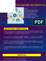 Departamentalización Geográfica