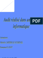 Audit Dans Milieu Informatique