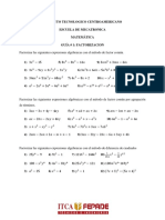 Guia 1 Factorizacion Matematica