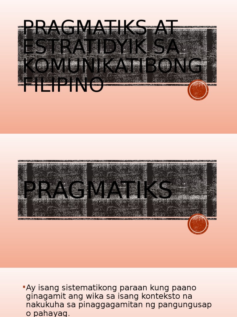 Filipino | PDF