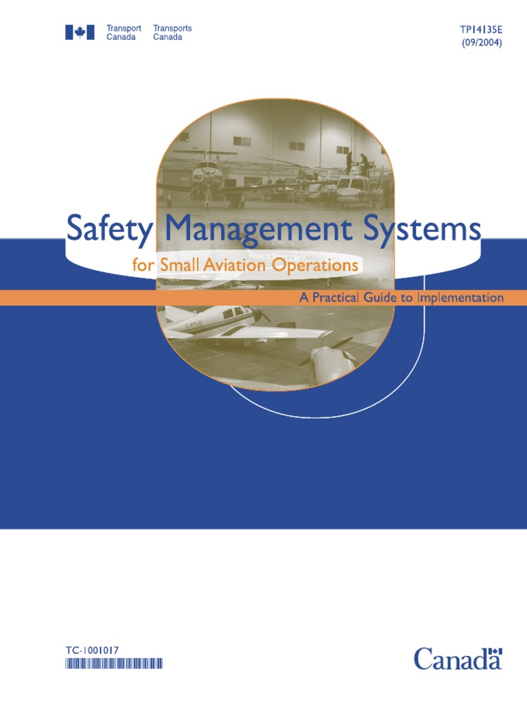 Safety Management Systems For Small Aviation Operations | PDF | Risk ...