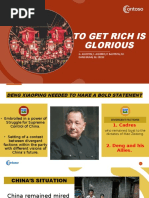 To Get Rich Is Glorious