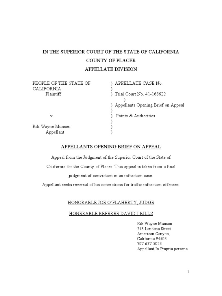 Opening Brief on Appeal_XY Search Warrant Arrest