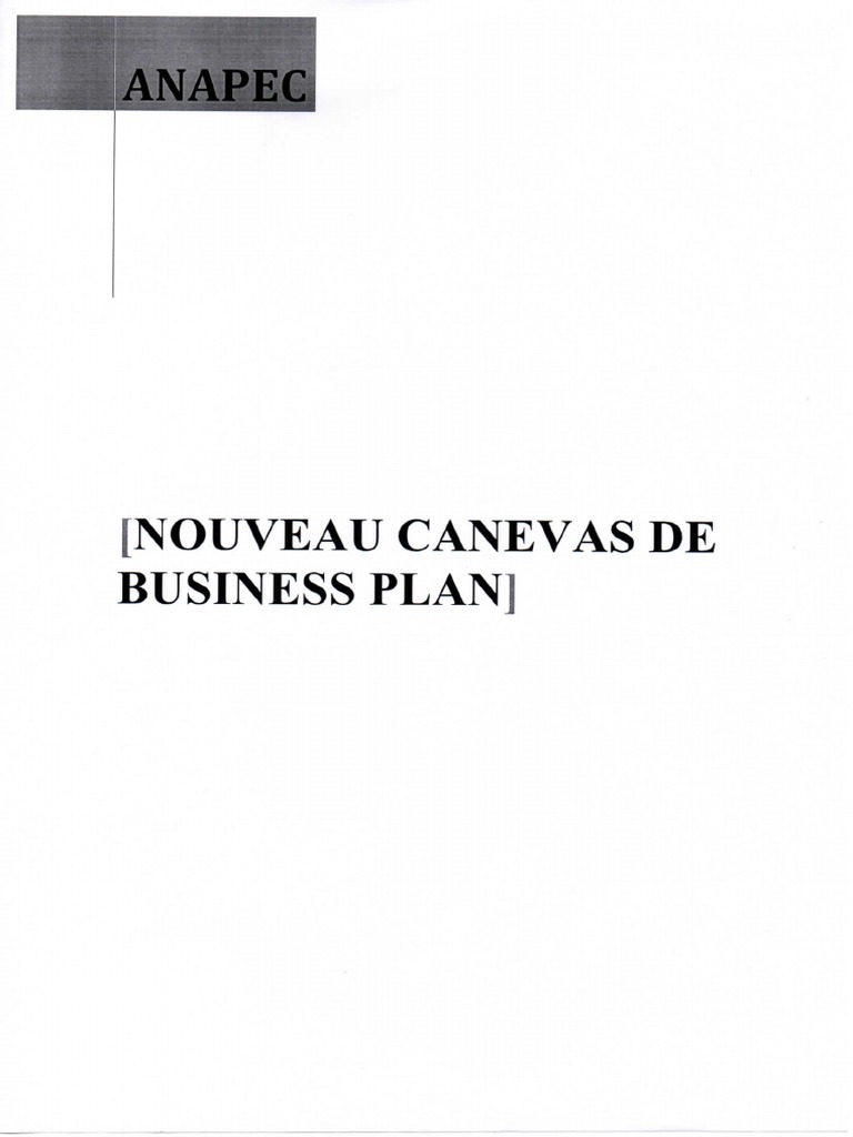 business plan anapec pdf