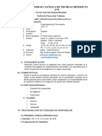 SILABO INVESTIGACIÓN EDUCATIVA I- ENERO-FEBRERO- ROSANI