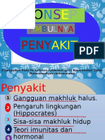 Konsep Timbulnya Penyakit