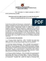 Edital PSS SEPLAD - 09.03.2020 PDF