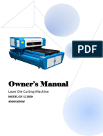 Manual of Laser Die Cutting Machine PDF