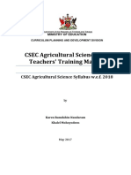 Agri Sample Csec Ag Sci Sba Crop Livestock Investigative Projects - 05.06.2017 3