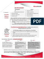 Neurosurgery Referral Guidelines PDF