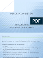 Pendekatan Sistem