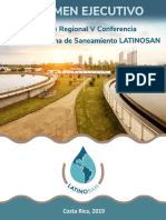 Informe Regional V Conferencia Latinoamericana de Saneamiento LATINOSAN 2019 PDF